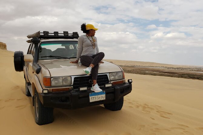 Adventure Day Tour To The Whale Valley, Magic Lake, Pottery village By Jeep - Whale Valley and the first stop: what you are really seeing at Wadi Al-Hitan
