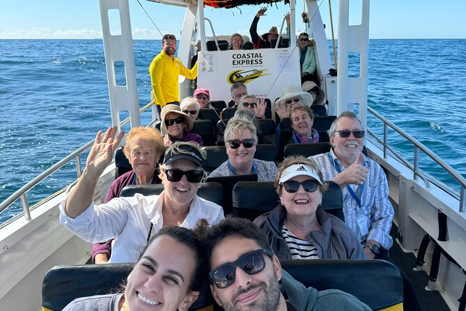 Adventure Whale Watching Tour Mooloolaba - Old Woman Island (Mudjimba Island): the story stop 1 km offshore