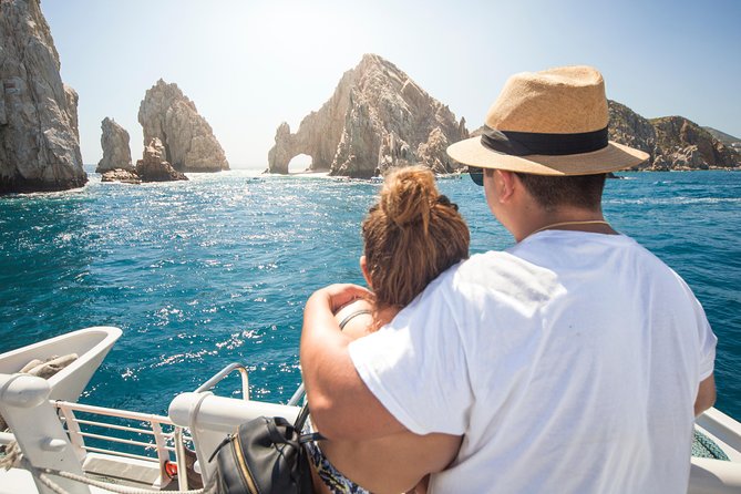 Cabo Whale Watch Three-Level Vessel and Majestic Arch - How the whale search works (and how to set your expectations)
