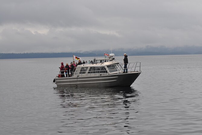 Covered Boat Whale Watching 4-Hour Tour from Campbell River - The Cape Mudge Lighthouse Bonus on Quadra Island