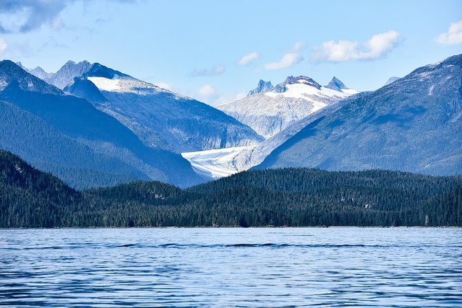 Juneau Lighthouse Tours - Whale watching & Lighthouse Combo - The Brotherhood Bridge stop: end the day with Mendenhall Glacier views