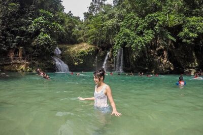 Oslob Whale Shark Watching + Kawasan Falls Day Tour - Oslob Whale Sharks: What the Boat Time Feels Like