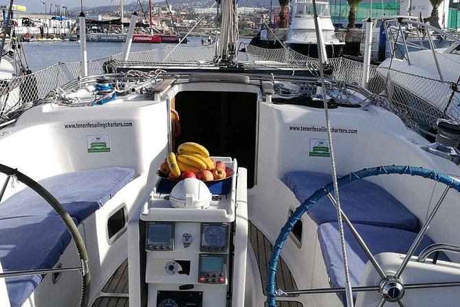 Private Yacht Tour With Whale and Dolphin Watching 42 Foot Boat - Sonar-assisted listening and pilot whale odds in Tenerife waters