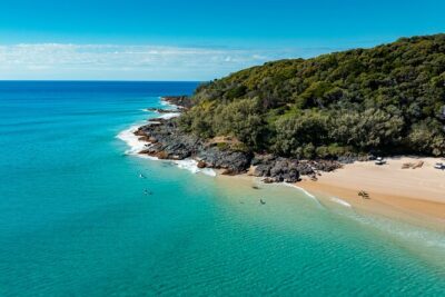 Rainbow Beach: Whale Watching Ocean Kayak Tour & Beach 4X4 - The 4x4 beach drive: part of the show, not just transport