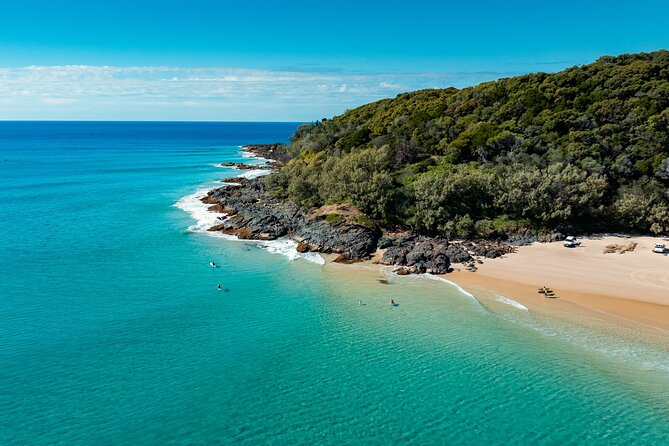 Rainbow Beach: Whale Watching Ocean Kayak Tour & Beach 4X4 - The 4x4 beach drive: part of the show, not just transport