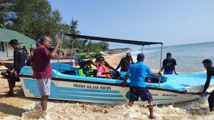 Trincomalee: Dolphin & Whale Watching Boat Tour - Getting there: meeting at Pigeon Island Tours in Nilaveli