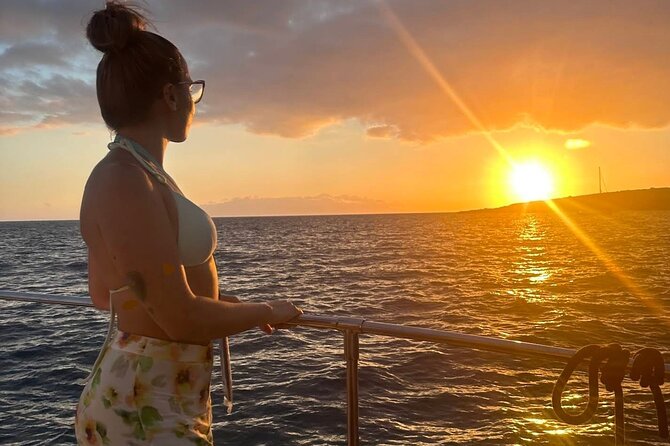 Whale and Dolphin Watching Catamaran with Transfer and Buffet - The real win: intimate boat time and lots of photo chances