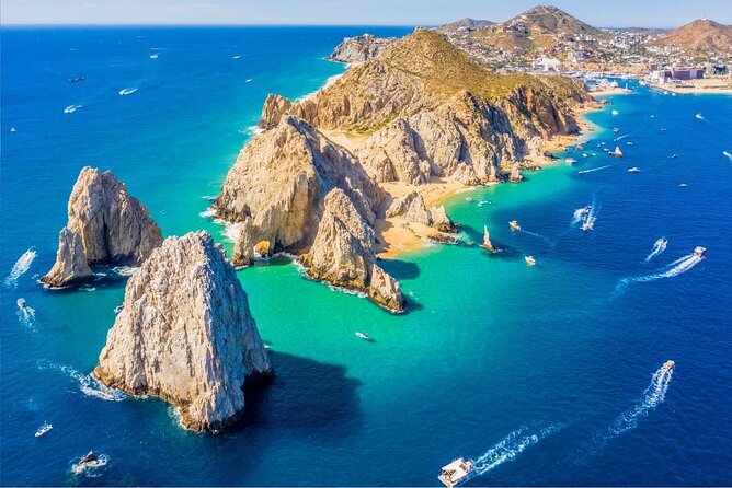 Whale Watching and Cabo San Lucas Arch - Neptune’s Finger and the Rock-Formation Photo Route